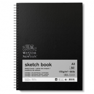 Winsor & Newton Heavyweight Wire-O Spiral Sketchbooks (170gsm) Winsor & Newton Heavyweight Wire-O Spiral Sketchbooks (170gsm)