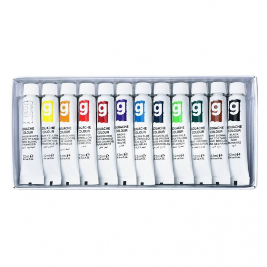 Art Rangers Gouache Colour Set (12 x 12ml)