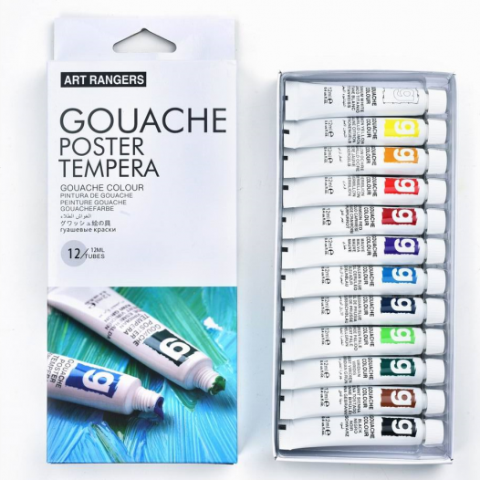 Art Rangers Gouache Colour Set (12 x 12ml)