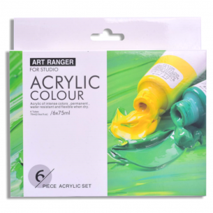 Art Rangers Acrylic Colour Set (6 x 75ml)