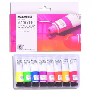 Acrylic Colour Neon Set (8 x 22ml)