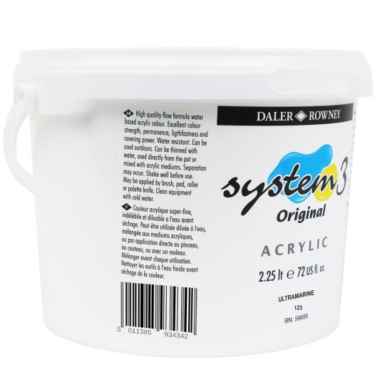 System3 Acrylic Colour (2.25ltr)