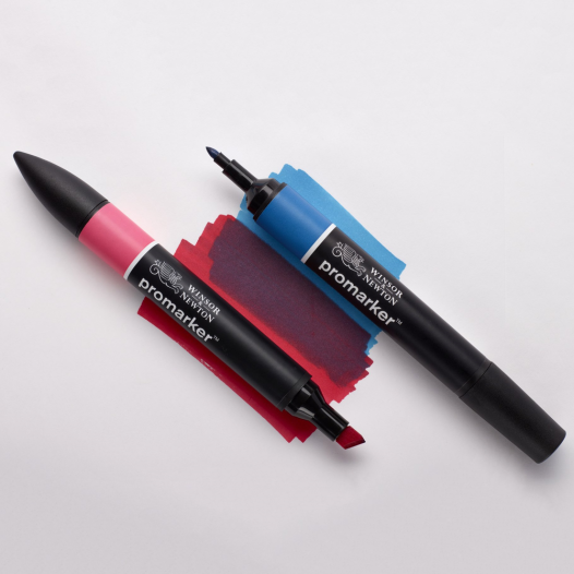 Winsor & Newton Dual Tip ProMarker, Maroon