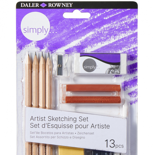 Simply Artist Sketching Set (13pc)