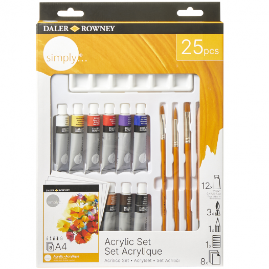 Simply Acrylic Starter Set (25pc) Simply Acrylic Starter Set (25pc)