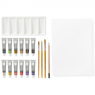 Simply Acrylic Colour Starter Set (25pc)