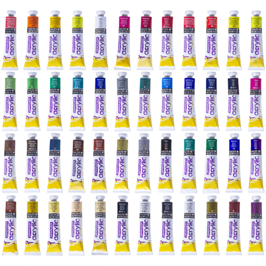 Daler-Rowney Graduate Acrylic Set of 48 Daler-Rowney Graduate Acrylic Set of 48