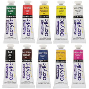 Graduate Acrylics Set (10 x 38ml) Graduate Acrylics Set (10 x 38ml)
