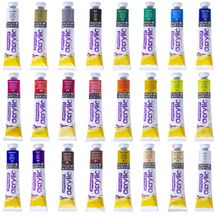 Daler-Rowney Graduate Acrylic Set of 24