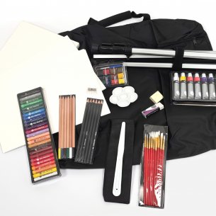 Daler-Rowney Simply Art Studio - with Field Easel (115pc) Daler-Rowney Simply Art Studio - with Field Easel (115pc)