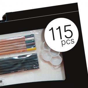 Daler-Rowney Simply Art Studio - with Field Easel (115pc) Daler-Rowney Simply Art Studio - with Field Easel (115pc)