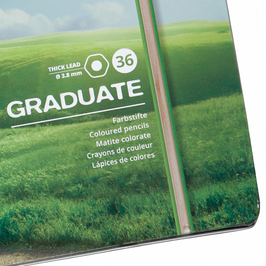 Lyra Graduate Pencils - Permanent Tin of 36