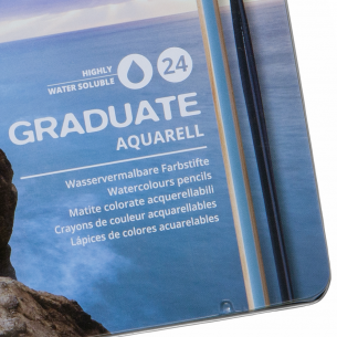 Graduate Aquarell Pencil Tin (25pc)