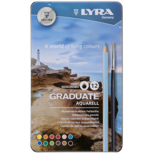 Graduate Aquarell Pencil Tin (13pc)