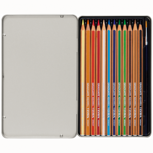 Graduate Aquarell Pencil Tin (13pc)