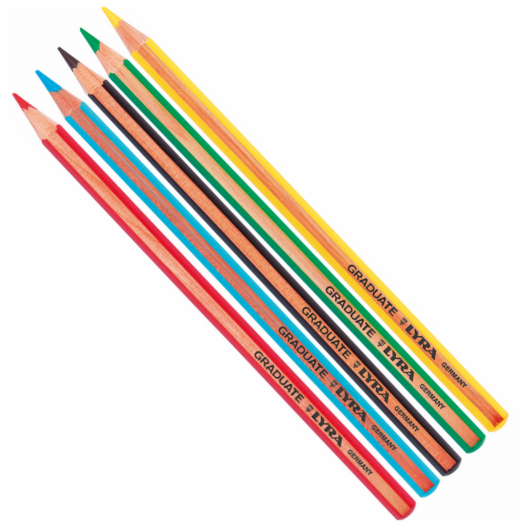 Lyra Graduate Pencils - Permanent Tin of 12