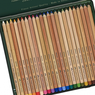 Faber-Castell Pitt Pastel Pencils - Tin of 24