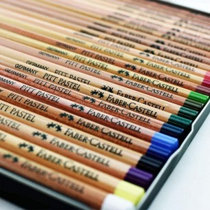PITT Pastel Colour Pencil Tin (60pc)
