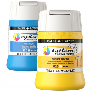 System3 Acrylic Textile Printing Ink (250ml)