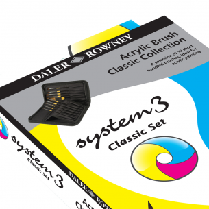 System3 Acrylic Brush: Classic Collection (10pc)