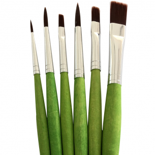 Cowling & Wilcox: Exclusive Acrylic Brush Set (made by Da Vinci)