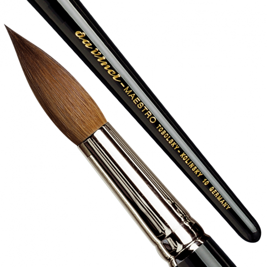 Series 10 Maestro Kolinsky Sable Brushes