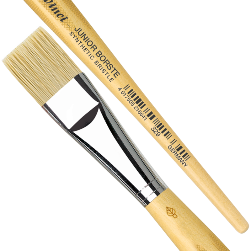 Series 329 JUNIOR Borste Flat Brush (individual)