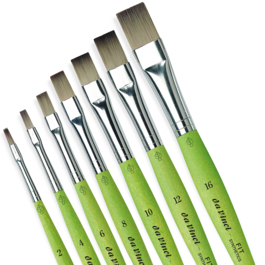 Series 374 FIT Synthetic Flat Brush (individual)