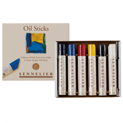 Sennelier - Extra-Fine Oil Stick Set (6 x 38ml)