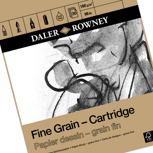 Fine Grain Cartridge Pads (160gsm)