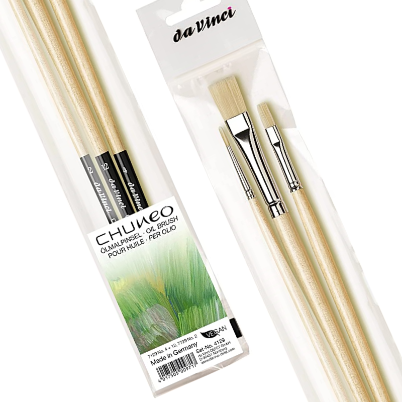 Da Vinci Brushes - Set 4129: Chuneo Synthetics (set of 3)