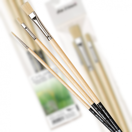 Da Vinci Brushes - Set 4129: Chuneo Synthetics (set of 3) Da Vinci Brushes - Set 4129: Chuneo Synthetics (set of 3)