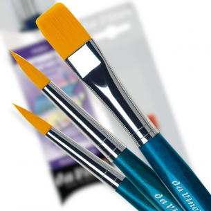 Da Vinci Brushes - Set 4206: Synthetics - Multipurpose (set of 3) Da Vinci Brushes - Set 4206: Synthetics - Multipurpose (set of 3)