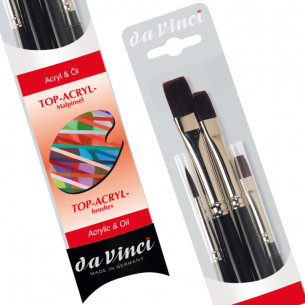 Da Vinci Brushes - Set 4220: TOP-Acryl Synthetics (set of 4)