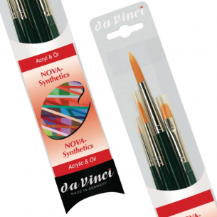 Da Vinci Brushes - Set 4226: NOVA Synthetics - Acrylic & Oil (set of 4)