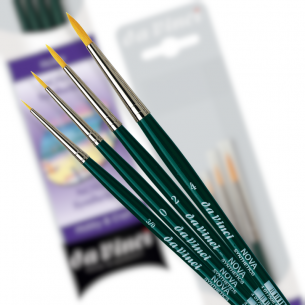 Da Vinci Brushes - Set 5235: NOVA Synthetics - Hobby & Craft (set of 4) Da Vinci Brushes - Set 5235: NOVA Synthetics - Hobby & Craft (set of 4)