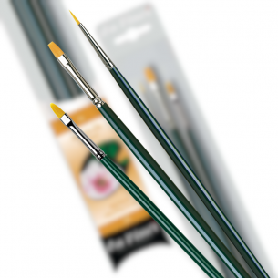 Da Vinci Brushes - Set 5276: NOVA Synthetics - Oil (set of 3) Da Vinci Brushes - Set 5276: NOVA Synthetics - Oil (set of 3)