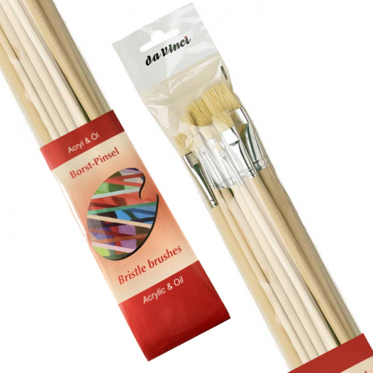 Da Vinci Brushes - Set 5293: Hog - Acrylic & Oil (set of 10) Da Vinci Brushes - Set 5293: Hog - Acrylic & Oil (set of 10)