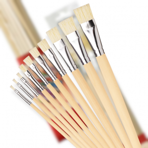Da Vinci Brushes - Set 5293: Hog - Acrylic & Oil (set of 10) Da Vinci Brushes - Set 5293: Hog - Acrylic & Oil (set of 10)
