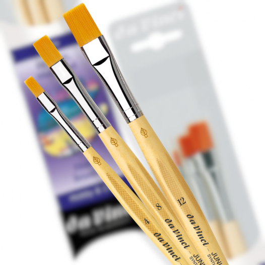 Da Vinci Brushes - Set 5268: Junior Synthetics - Hobby & Craft (set of 3) Da Vinci Brushes - Set 5268: Junior Synthetics - Hobby & Craft (set of 3)