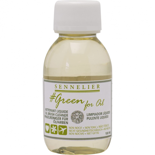 Sennelier - Green for Oil - Brush Cleaner (100ml)