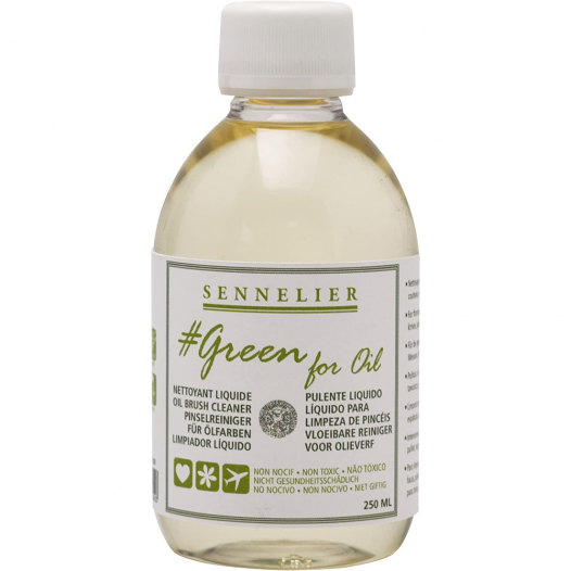 Sennelier - Green for Oil - Brush Cleaner (250ml)