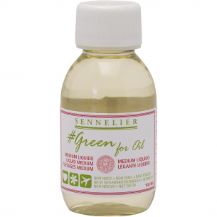 Sennelier - Green For Oil - Liquid Medium (100ml) Sennelier - Green For Oil - Liquid Medium (100ml)