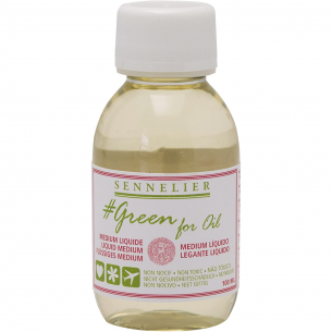 Sennelier - Green For Oil - Liquid Medium (100ml)