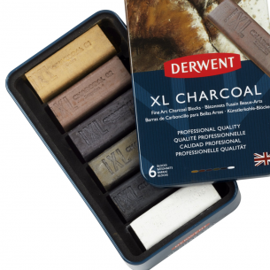 XL Charcoal Assorted Tin (6pc) XL Charcoal Assorted Tin (6pc)