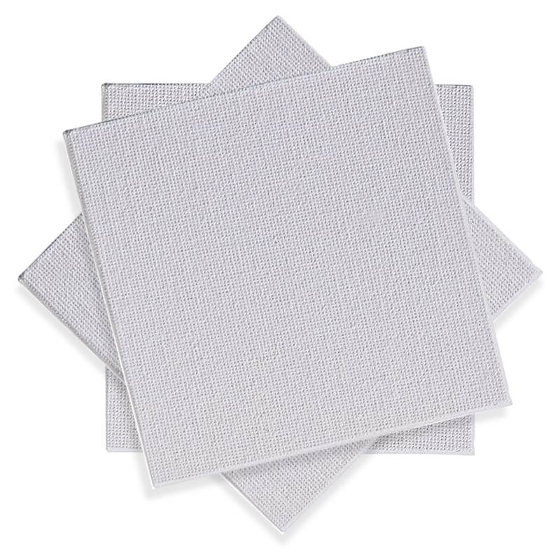 White Cotton Mini Canvas Board Pack (3pc)