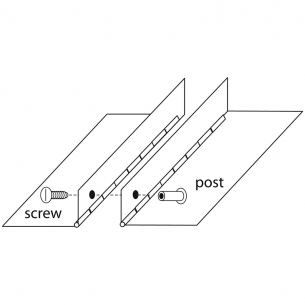 Pina Zangaro - Screwpost Pack: Aluminium