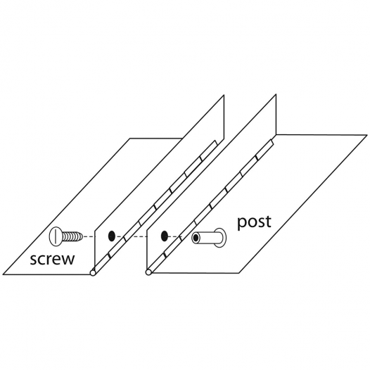 Pina Zangaro - Screwpost Pack: Aluminium Pina Zangaro - Screwpost Pack: Aluminium