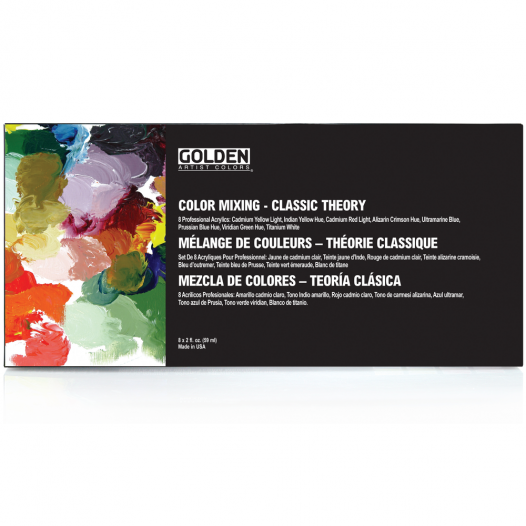 Heavy Body Acrylic Colour Classic Mixing Set (8 x 59ml) Heavy Body Acrylic Colour Classic Mixing Set (8 x 59ml)