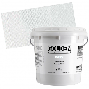 Heavy Body Acrylic Colour - Titanium White (3.78L)